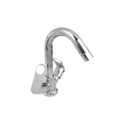 Central hole basin mixer bathroom fitting
