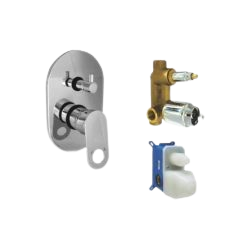 Wall diverter 5 way bathroom fitting