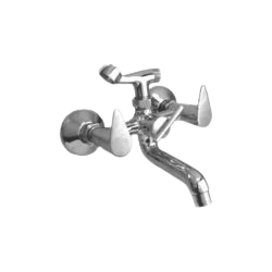Wall mixer telephonic crutch bathroom fitting