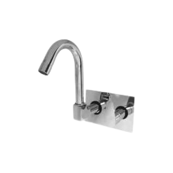 Concealed sink cock bathroom fitting