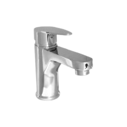 Single lever basin mixer bathroom fitting