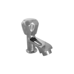 Pillar cock bathroom fitting