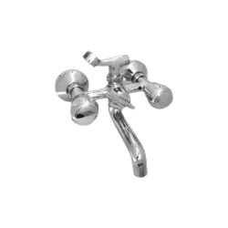 Wall mixer telephonic crutch bathroom fitting