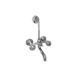 Wall mixer telephonic L – bend bathroom fitting