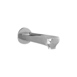 Wall spout plain bathroom fitting
