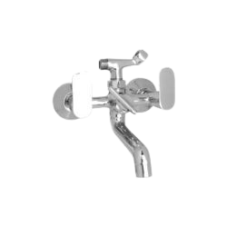 Wall mixer telephonic crutch bathroom fitting