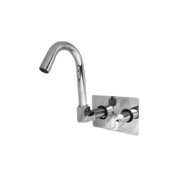 Concealed sink cock bath fitting