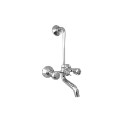 Wall mixer telephonic L – bend bath fitting