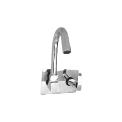 Concealed sink cock bathroom fitting