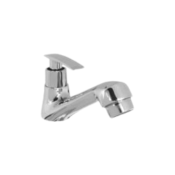 Pillar cock high neck bathroom fitting