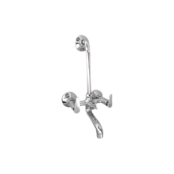 Wall mixer telephonic L – bend bathroom fitting