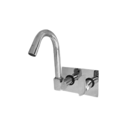 Concealed sink cock bathroom fitting