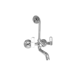 Wall mixer telephonic L – bend bathroom fitting