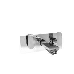 Concealed basin mixer bathroom fitting