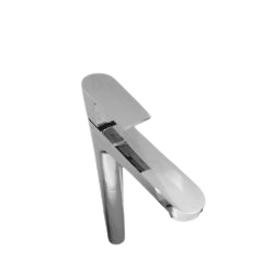 Single lever basin mixer long bathroom fitting
