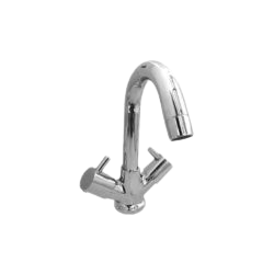 Central hole basin mixer bathroom fitting