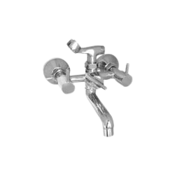 Wall mixer telephonic crutch bathroom fitting