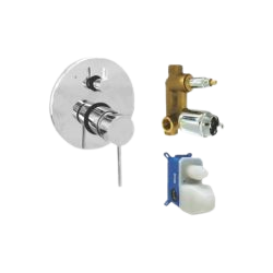 Wall diverter 5 way bathroom fitting