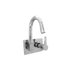 Concealed sink cock bathroom fitting