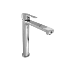 Single lever basin mixer long bathroom fitting