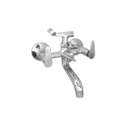 Wall mixer telephonic crutch bathroom fitting