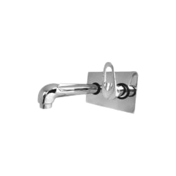 Concealed basin cock bathroom fitting