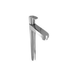 Pillar cock long bathroom fitting