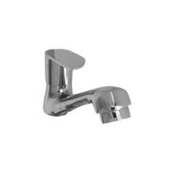 Pillar cock high neck bathroom fitting