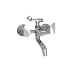 Wall mixer telephonic crutch bathroom fitting