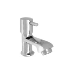 Pillar cock bathroom fitting