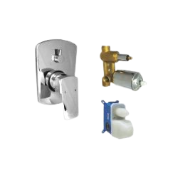Wall diverter 4 way bathroom fitting